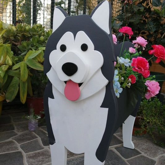 Alaska Malamute Planter (24*21*10cm)